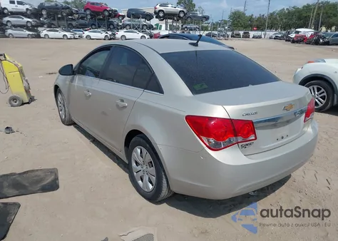 2012 Chevrolet Cruze Ls из США, поврежденный, VIN 1G1PC5SH3C7283326